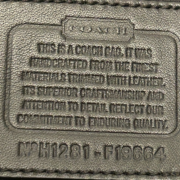 Coach Black and Gray Tote Bag - Picture 10 of 16